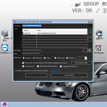 Pre BMW ICOM A2 b c Softvéru v 500GB HDD RHEINGOLD Softvér pre BMW ICOM ISTA/D (4.24.13) & ISTA/P(3.67.1.006) Expertný režim HDD
