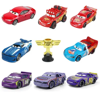 Disney Pixar Cars 2 3 Blesk McQueen Pretekárov Roll Č. 31 1:55 Diecast Vozidla Hot Hračky Dar, darček pre Chlapcov