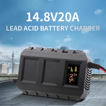Inteligentný 12V 20A Automobilových Batérií Leadacid Nabíjačka Pre Automobilový Auto, Motocykel LED