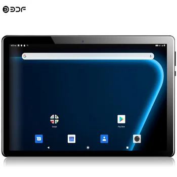 Nový 10.1-Palcový Octa-Core Tablet Pc Android 9.0 služby Google Play 4G LTE Telefón Značky Dual SIM, Bluetooth, GPS, WiFi, Tablety, Vianočné darčeky