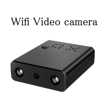 Mini wifi Kamera Full HD 1080P Home security Videokamera Nočné Videnie IR-CUT tajná Kamera, Detekcia Pohybu, Video voice recorder-Hlasový Záznamník