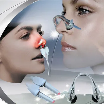 2 V 1 Laserový Pulz Nos, Nádcha, Alergia Terapia Masér Liečba Anti-chrápať Prístroje Zmierniť zápal vedľajších nosových dutín Zariadenie Masáž Klip