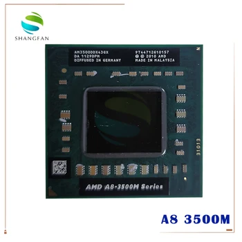 AMD Quad-Core A8-3500M 1,5 Ghz/4M Zásuvky FS1 A8 3500M AM3500DDX43GX A8-Series notebook APU Notebooky notebook