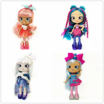 Nový 15 cm Originálne bábiky Nakupovanie dievča Princezná Bábiky 5 spoločné hračky Ovocie Krásne roztomilé bábiky Vianočný Darček
