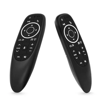 G10S Pro Google Voice, Diaľkové Ovládanie s podsvietením Lietať Vzduchom Myši 2.4 G Bezdrôtový Gyro IČ Vzdelávania pre Youtube, Android Tv Box PC