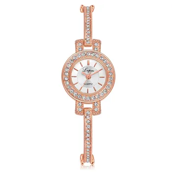 Módne Dámske ženy hodinky rose gold luxusné Unisex Nehrdzavejúcej Ocele Drahokamu Náramkové Hodinky Quartz hodiny relogios masculino F70
