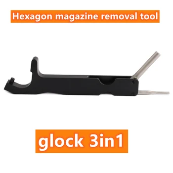 MAGORUI Glock Predný Pohľad Inštalácie Hex Nástroj Časopis Demontáž Nástroj Lov Príslušenstvo