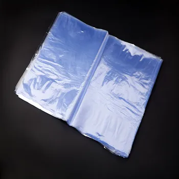 100ks/Veľa Transparentné PVC Zmršťovacej Sáčky pre Kozmetické Remesiel Balenie Membrány Shrinkable Plastové Fólie Dodávky Package Taška