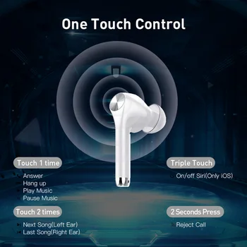 EZEAR Q70Y TWS Pravda Bezdrôtové Slúchadlá Bluetooth 5.0 Slúchadlá Športové Slúchadlá Slúchadlá S Mikrofónom Plnenie Box Pre XIAO Iphone