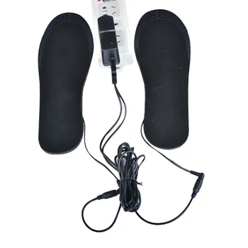 1 Dvojica USB Vyhrievané Vložky do topánok Nohy Otepľovanie Pad Nohy Teplejšie Ponožky, Podložku Mat Zimné Outdoorové Športy Kúrenie Obuvi Vložky Zime Teplé