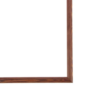 Rám na zrkadlá a obrazy drevo, 40x50x2.6 cm, Berta tmavo hnedé