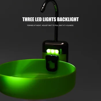 LEO Prenosné Smart Indukčné Kyslíka Čerpadla LED Osvetlenie Rybárske Okysličenie Čerpadlo Vzduch Rybárske Okysličenie Čerpadlo Vzduch LED Osvetlenie