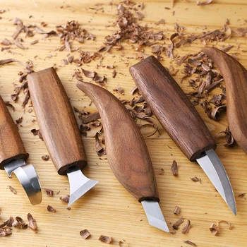 12pcs/set Nožom Woodcut DIY Strane Dreva-Rezbárske Nástroje Rezbárska Fréza Čip Nože, spracovanie Dreva Ručné Náradie