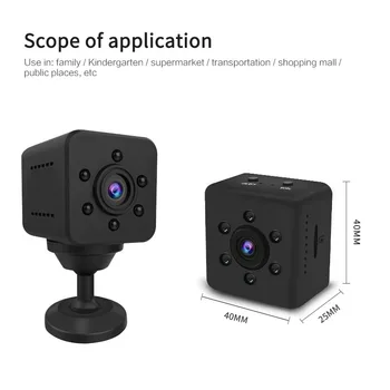 Nové Mini WIFI IP Kamera 1080P Senzor Nočné Videnie Videokamera Pohybu DVR Malé Mikro Kamery Diaľkové Monitorovanie Home Security Tuya APP