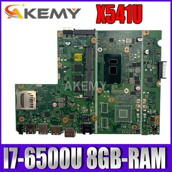 Notebook základná doska Pre Asus X541U X541UVK X541UAK X541UA X541UV X541UJ doske Test OK w/ I7-6500U CPU 8GB-RAM
