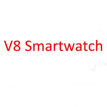 50pcs V8 smart hodinky telefón podporu SIM karty SD módne bluetooth nositeľné zariadenia wacht android smartwatch elektroniky