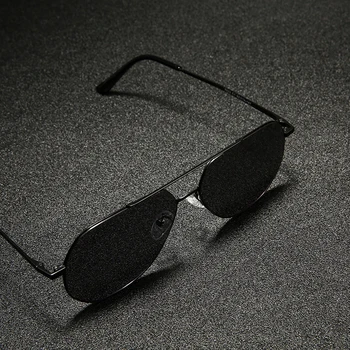 YSO Nylon Šošovky, slnečné Okuliare Pre Mužov Ultra-Light UV400 Ochrana, Sklá Na vedenie Muž Black Fashion Nadrozmerné Okuliare 7023