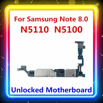 Pôvodný Pre Samsung Galaxy Note 8.0 3G N5100 WIFI fotografické stanice n5110 Doska S Android Systém Logic Board Test Dobré Pracovné