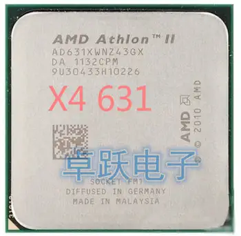 Doprava zadarmo AMD X4 631 Quad-Core FM1 2.6 GHz, 4MB 100W CPU procesor kusov X4-631 pracovných doprava zadarmo