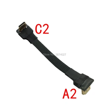 A2 FPV Micro HDMI-Mini HDMI 90 stupňov Adaptér 5 cm-50 cm FPC Páse s nástrojmi Plochý Kábel HDMI Ihrisku 20kolíkový pre Multicopter Letecké Fotografie