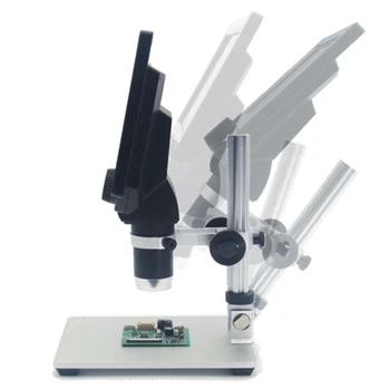 G1200 Digitálny Mikroskop 7 Palcový Veľké Farebné Sn Veľké Základne LCD Displej 12MPX 1-1200X Kontinuálne Zosilnenie nifier s