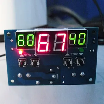 Inteligentný Digitálny Termostat Teploty Regulátor DC 12V Regulátor s NTC Snímačom W1401