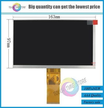 Nový 7 palcový 50pin LCD displej KR070PM7T 10303007130 na Tri Mei Qi MiKi691 tablet pc doprava zadarmo