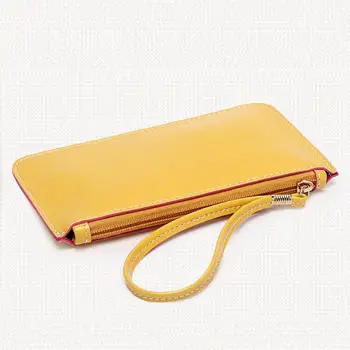 Ženy tašky Candy 5 farba peňaženky Dámy telefón obálky Strane taška dámske kabelky kvalitné tote PU kožené žltá spojka 2019