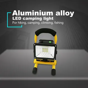 2400LM LED Prenosné Pozornosti Camping Svetlo Svetlomet Nabíjateľná Ručné Práce Ľahké Prenosné Svietidlo Drop Shipping