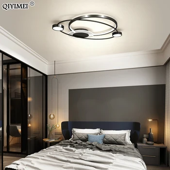 Moderné Kolo LED Svetlá, Lustre Domáce Dekorácie Príslušenstvo Pre Spálne Štúdia Obývacia Izba Salon Vnútorné Osvetlenie AC90-260V