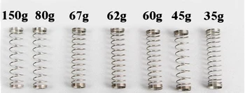 Lacné Malé Kompresie Jar pre 35g-150g Prst Trigger Napájanie Klávesnice Mechanické Prepínanie Výrobcu,0.28*3.8*15.5 mm