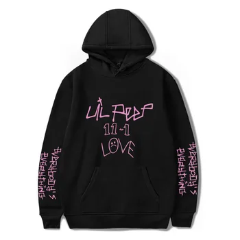 Jednoduchý Štýl Lil Peep Hoodies Rap Hiphop LilPeep Pár Mikina Harajuku Streetwear Pulóver S Kapucňou Plus Veľkosť