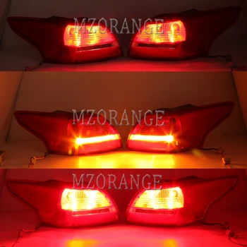 MZORANGE Vľavo a Vpravo Vonkajšie zadné Svetlo Na Ford Focus 2016 2017 2018 Zadný Nárazník koncových svetiel Auto Styling Príslušenstvo