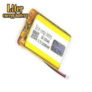 1.25 MM konektor 2pin Lítiové Batérie, 103446 103545 1800mah Nabíjateľná Lítium Polymérová Batéria PL LiPo Batérie s Vodičmi