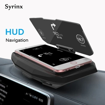 Nové Auto, Telefón Držiak na Stojan GPS Zrkadlo Navigácia Podpory Držiak Multi-function Sklopné Čelné sklo Projektor Hud Head-up Displej