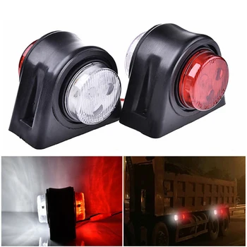 10-30V LED Svetlá S 8 Led, Bočné Obrysové Svetlá Výstražné Svetlá pre nákladné Vozidlo Van Pickup Truck Bočné Svetlo Rameno Ľahkých Nákladných Príslušenstvo