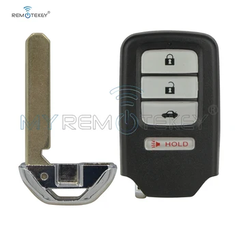 Remtekey ACJ932HK1210A Smart key prípade shell 3 tlačidlo s panickou na Honda Accord Občianske 2013