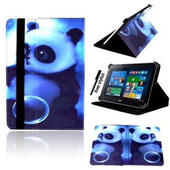 Univerzálny Tablet obal pre Acer Iconia Jeden 7 B1/ 8 B1/ 10 B3 Ultra-Tenké Kožené Anti-Shock Anti-Jeseň Sklopný Kryt Puzdro+ dotykové Pero