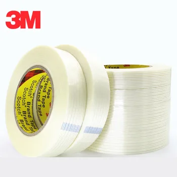 1pcs 3M8915 vlákniny pásky silné zviazané transparentné prekladané pásky bez stopy vysoká teplota skla jednostranným pásky 0,15 mm*55m