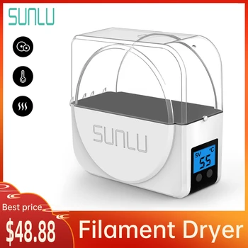 SUNLU FDM 3D Tlačiarne Vlákna na Vlasy S1 Hot Predaj Sušenie Box Úsporné Skladovanie Suchých Materiál Stroj Vedenie Vlákna Suché Držiteľa.