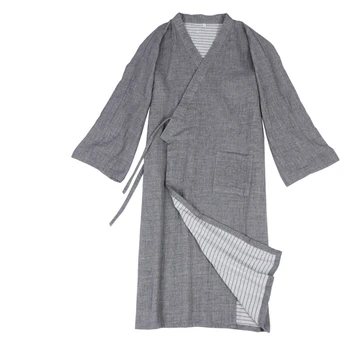 Japonské Tradičné Župan Kimono Sleepwear Yukata Čínsky Hanfu Pyžamo Šaty Japonsko Bavlna Aodai Haori Kabát Cardigan