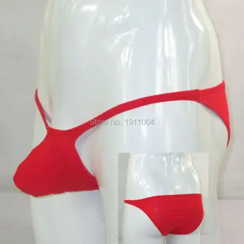 Pánske Puzdro Bikini Vydutie Enhancer Nízky Nárast Mierny Späť G703C Mäkké Jemné Bavlnené 9-farba
