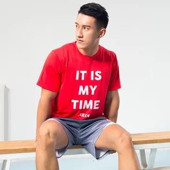 ZRCE Módne pánske Kulturistike T-Shirts Fitness Tlač Krátkym Rukávom Letné Hip Hop Bežné Telocvični Svalové Muži tričko Jogging Čaj