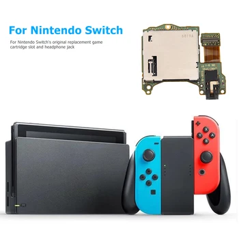 Kazeta je v Slote Karty Hra Reader Vaničky Konektory pre Slúchadlá Rada Prachotesný Prenosné Účtovná Výzdoba pre Nintendo Prepínač