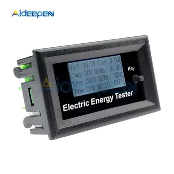 120V DC 20A LCD Aktuálne Metrov Digitálny Voltmeter Ammeter Napätie Wattmeter Tester Indikátor Monitor energie Energie Meter Tester