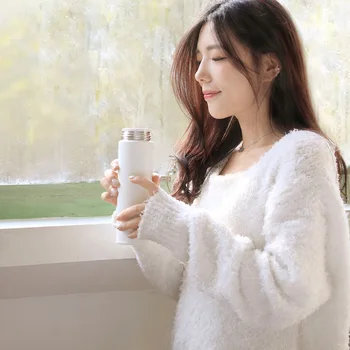 Xiao Mijia fľašu Termosky 350 ML pohár Tepelnej Vákuové hrnček 12 hodín udržiavať v teple, studená voda narodeniny darček Pre chlapca, dievča, žena priateľovi
