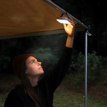 Naturehike Nabíjateľná 1300LM LED Camping Svietidla pre Backpacking Stan na Čítanie s mini statív podporu svetlá 9000MAH power bank