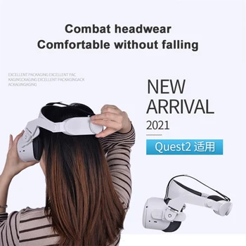 Ajustable Hlavou Popruh Pre Oculus Quest 2 VR Zvýšiť Podporu forcesupport Zlepšiť Pohodlie Virtuálnej Reality Accessorie