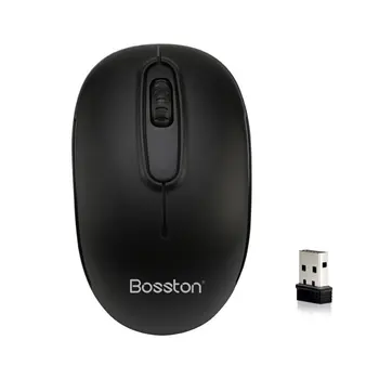Bosston Bezdrôtová Myš 2,4 Ghz Mini Myši Počítača, Myš Q1 na Home Office Desktop, Notebook