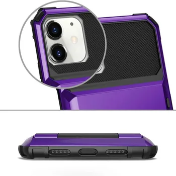 Flip Sloty pre Karty Podnikania Brnenie púzdra Pre iPhone 11 Pro Max XS X XR Kryt puzdro Pre iPhone SE 2020 7 8 6 6 Plus Mäkkej Gumy Coque
